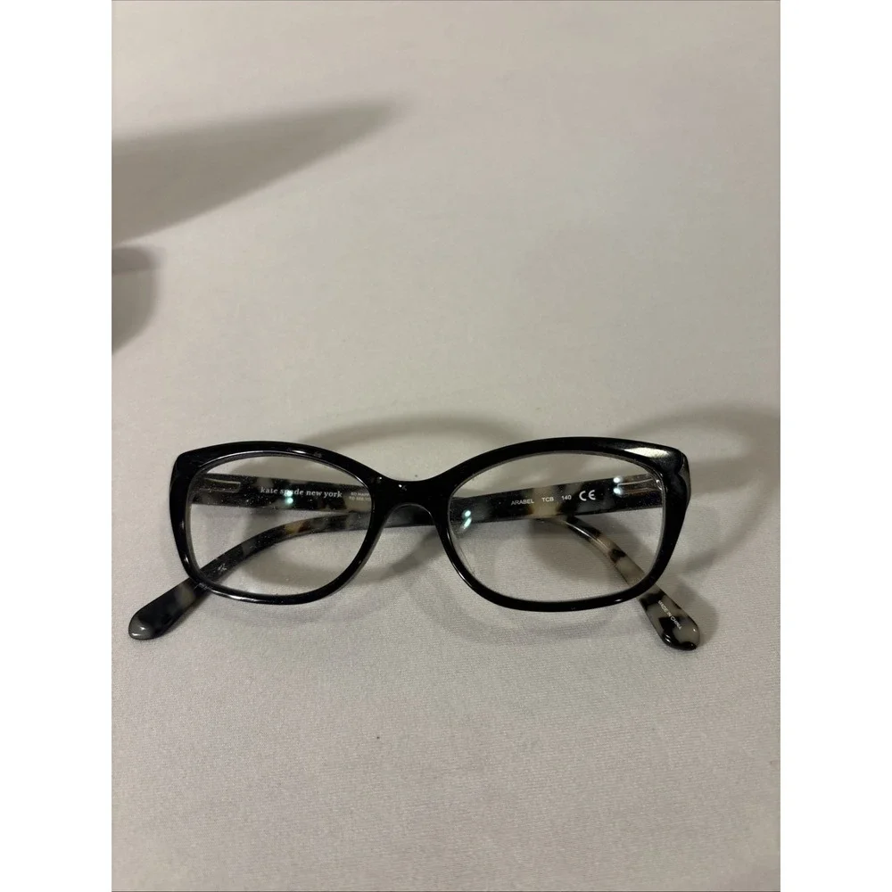 Kate Spade New York Arabel‎ TCB Eyeglasses Women Black Tortoise 140 and Case